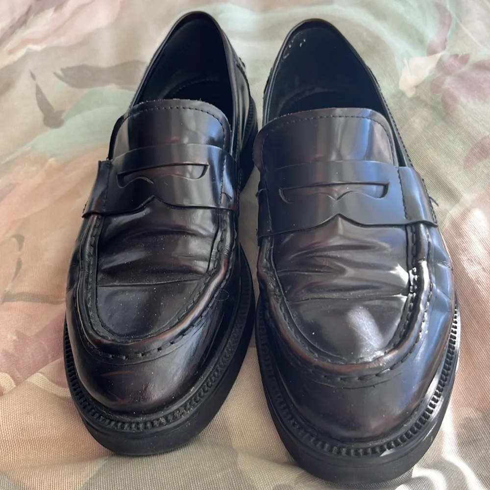 Vagabond Shoemakers Penny Loafer Shoe Size 8 Chestnut Brown - Picture 2 of 16